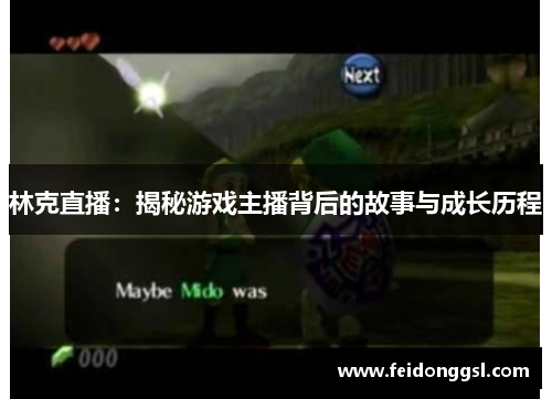 林克直播：揭秘游戏主播背后的故事与成长历程